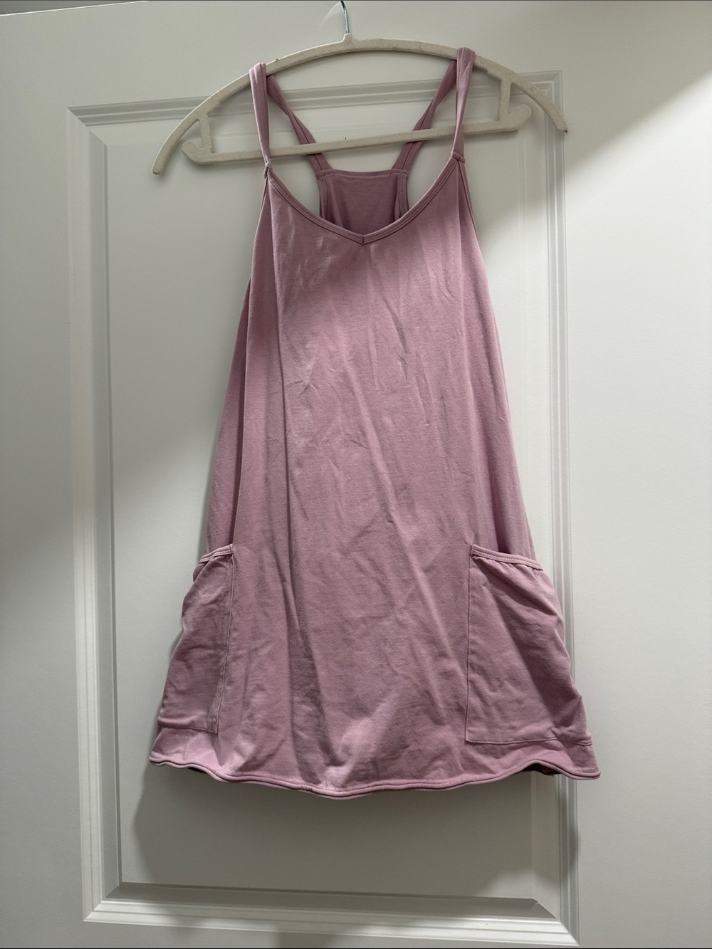 Women’s Mauve Pocket Tank Dress - Unbranded